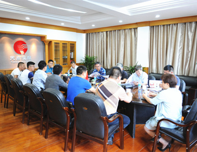 常州市城鄉(xiāng)建設(shè)局副局長貢浩平一行蒞臨天啟控股集團(tuán)調(diào)研指導(dǎo)工作