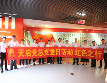 不忘初心 砥礪前行 ——天啟黨總支開展慶“七一”系列活動