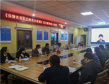 《保障農(nóng)民工工資支付條例》———官方解讀線上培訓(xùn)會(huì)