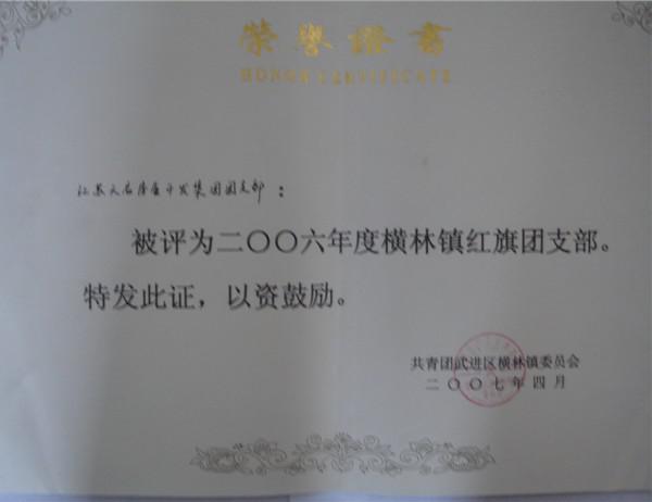 2006年紅旗團(tuán)支部