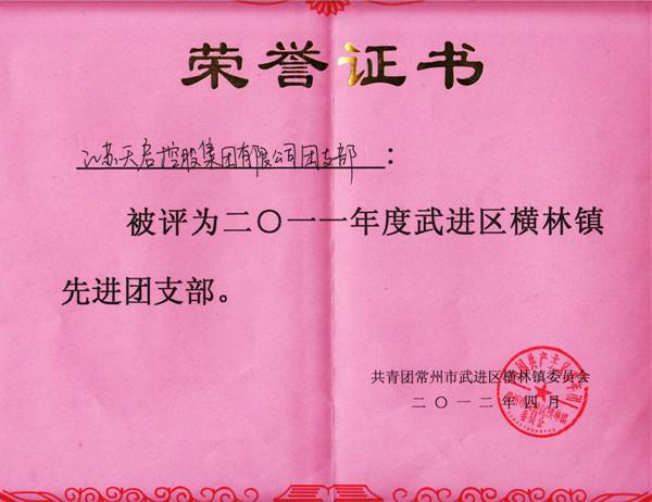 2011年先進團支部