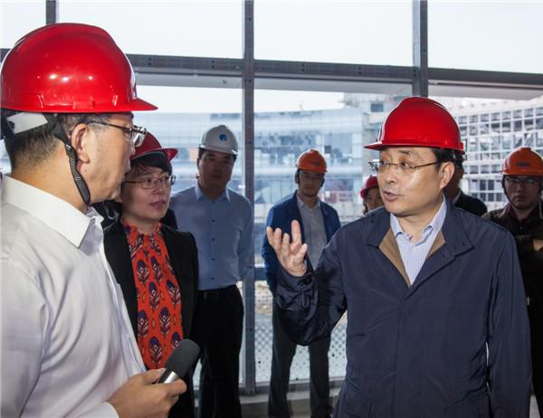 常州市長(zhǎng)費(fèi)高云調(diào)研康復(fù)醫(yī)院項(xiàng)目