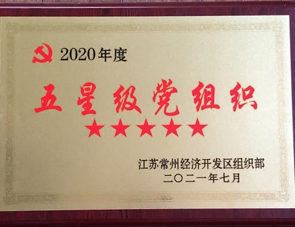 常州經(jīng)開區(qū)五星給黨組織